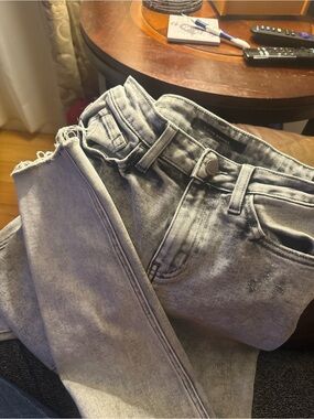 Flying Monkey Light Gray Skinny Jeans